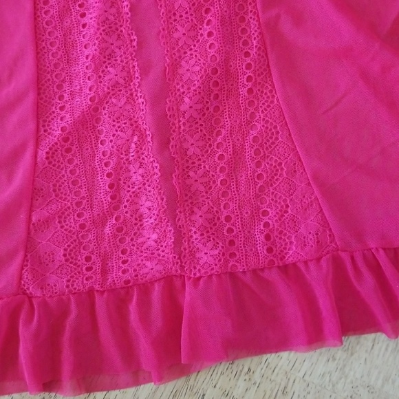 Plus Size Sexy Red Nightie and G String Set - Picture 4 of 7